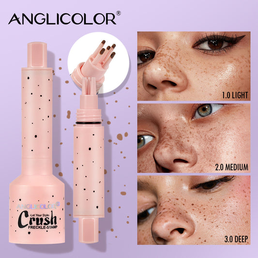 Natural Look Fake Freckle Pen – Waterproof, Sweat-Resistant, Quick-Dry Freckle Stamp & Makeup Pen