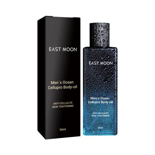 East Moon Men's Firming Body Oil, Strengthens Firming Belly Chest Muscles Men's Toning Abs Oil